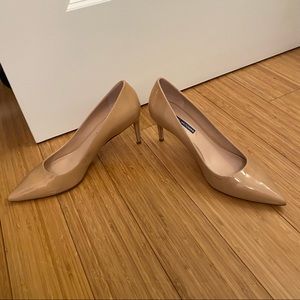 Stuart Weitzman Stiletto Heel Beige/ Tan
